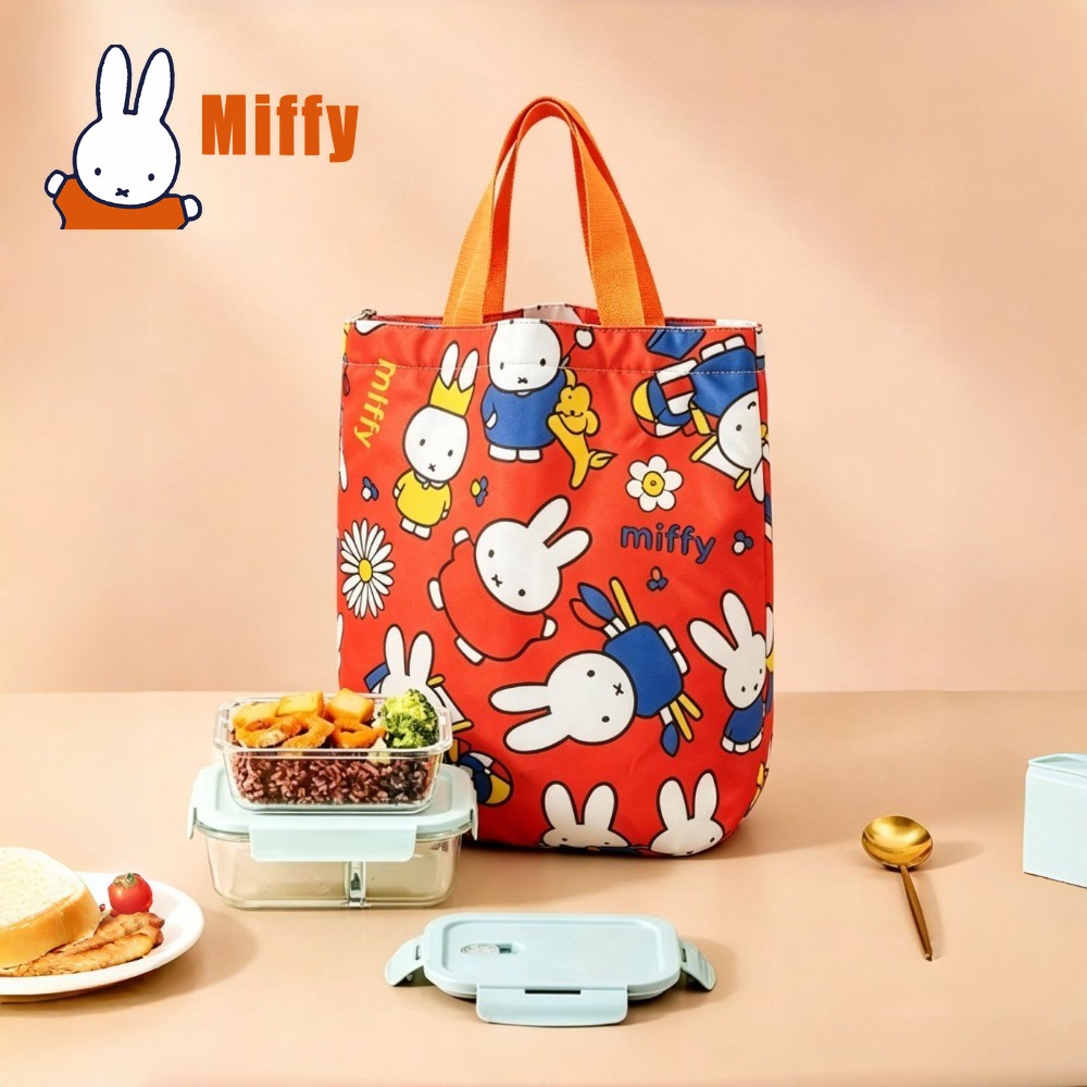Tote Bag Sublimation - かわいいミッフィーランチバッグかわいいウサギサーマルトートバッグ防水断熱弁当箱コンテナ食品ポーチオーガナイザーピクニックギフト
