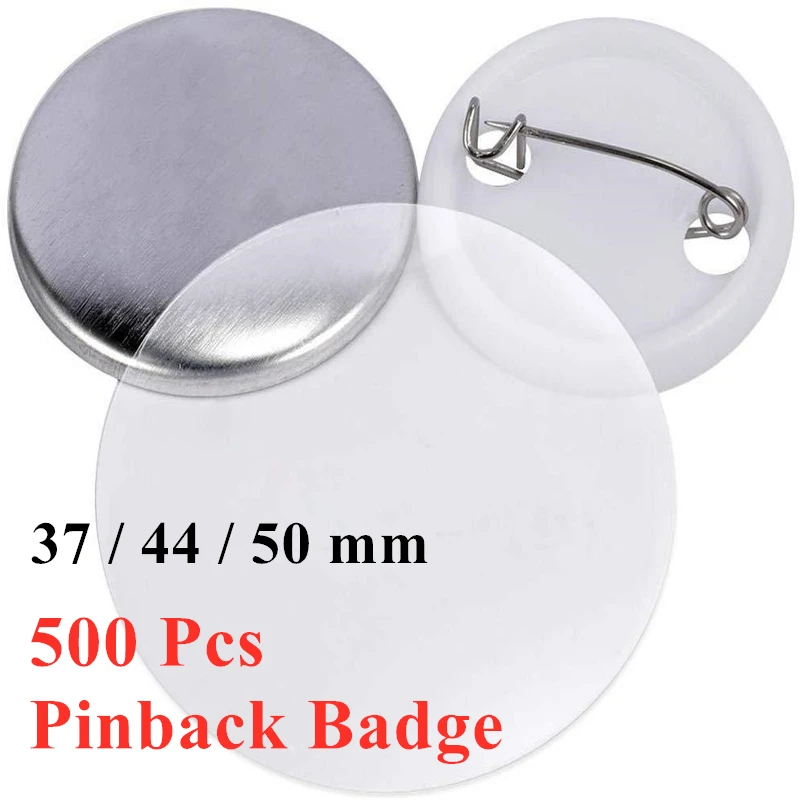 500ピース/セットブランクバッジピンバックメタルピンバック - Button Badge Blank のレビューと価格