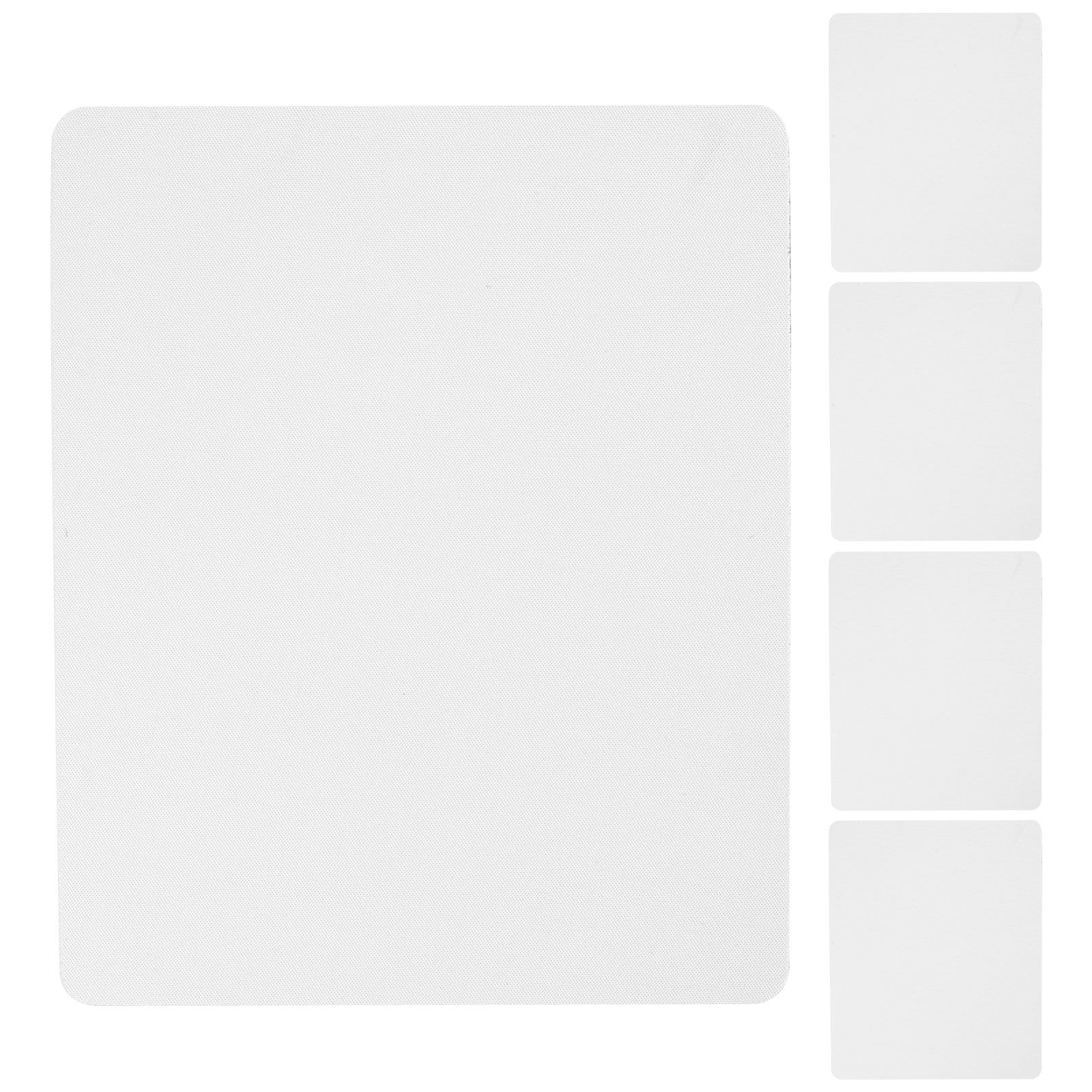 5枚セット 熱転写昇華型マウスパッド 無地ゴム製滑り止め大型 - Mouse Pad Blank Sublimation のレビューと価格