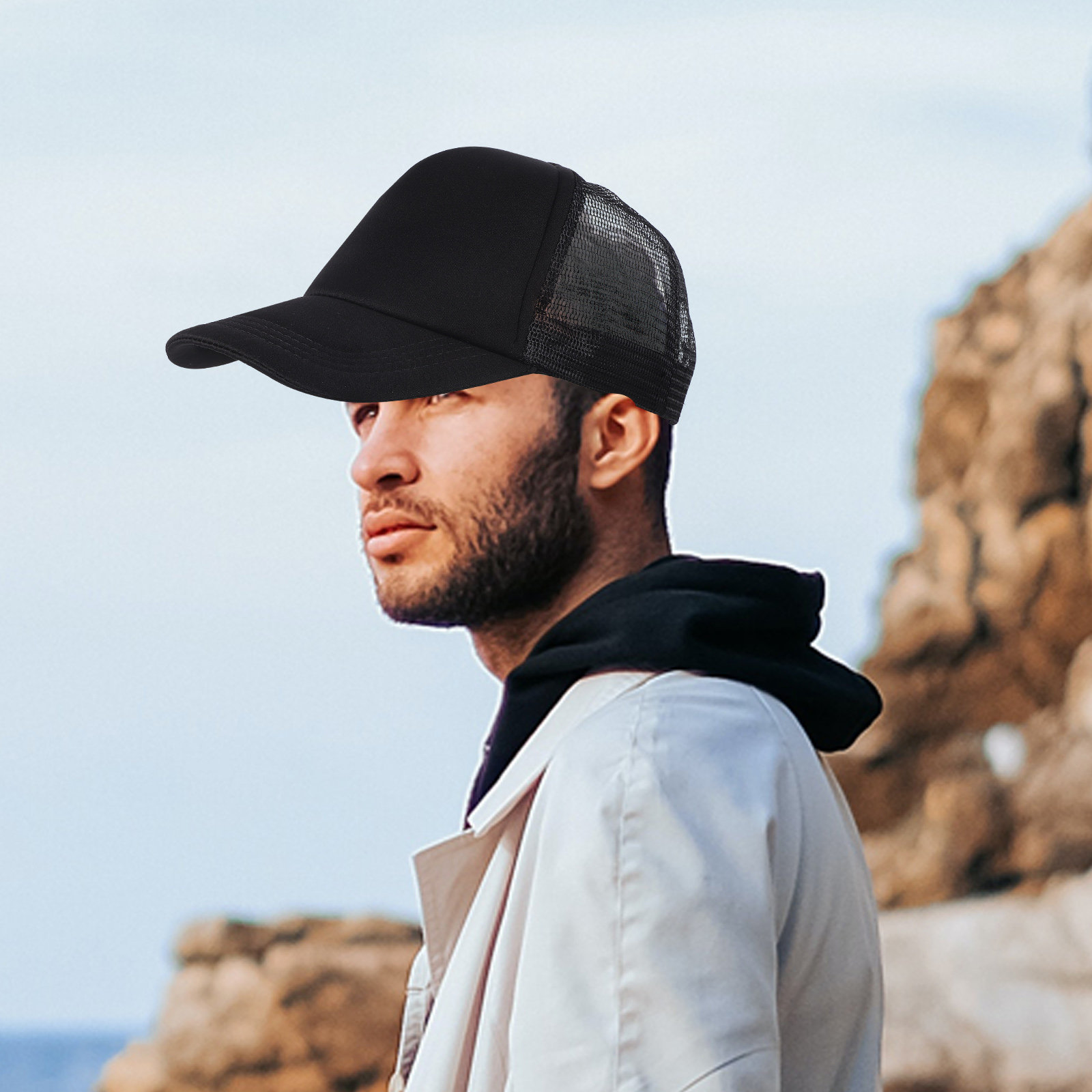 10個入り 通気性メッシュ昇華プリント野球帽 無地 DIY  - Hat Sublimation Blank のレビューと価格