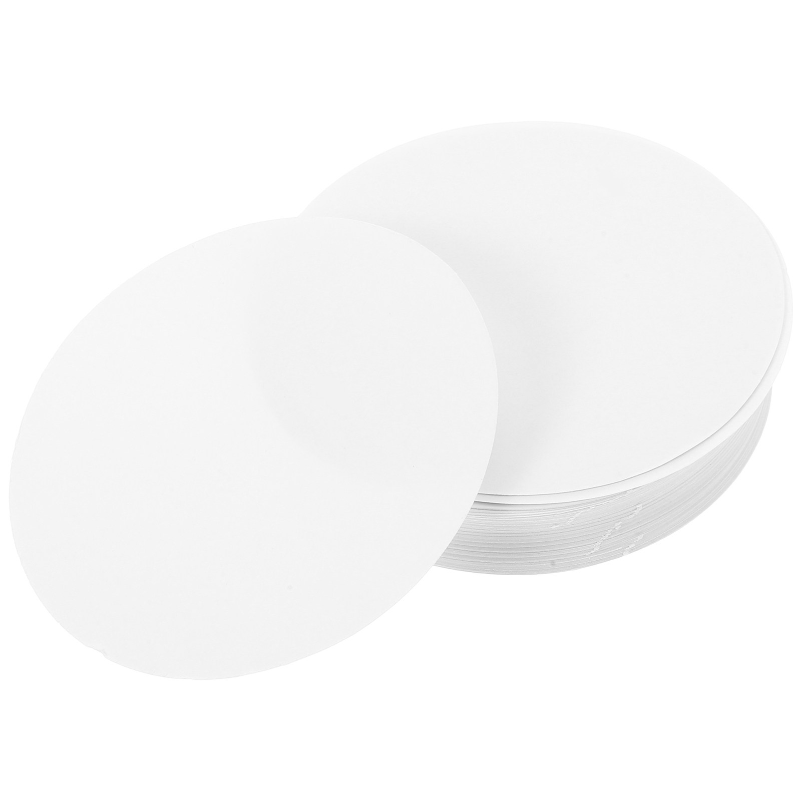 100枚入り 無地丸型バッジ用紙 DIYクラフト用品 手描き - Button Badge Blank のレビューと価格
